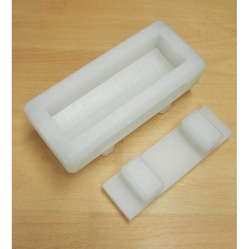 Yamaken Química YAMAKEN Caja de prensado para sushi Matsumae, fondo de barco (180×55×50 mm)
