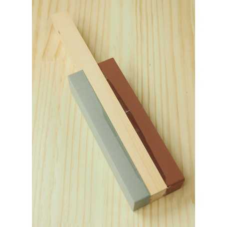 Takeda Hamono Hand-held whetstone (medium whetstone + finishing)