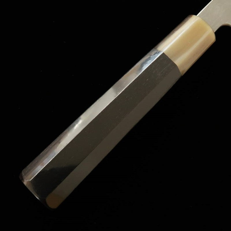 Sujihiki SUISIN Ikeda Miwa Aogami No.2 Suminagashi Mango de ébano octogonal (270 mm)