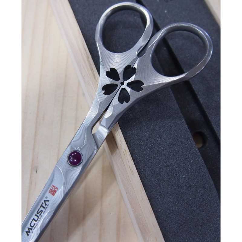 Tesoura Damasco MCUSTA Sakura DDS-0170D (170mm)