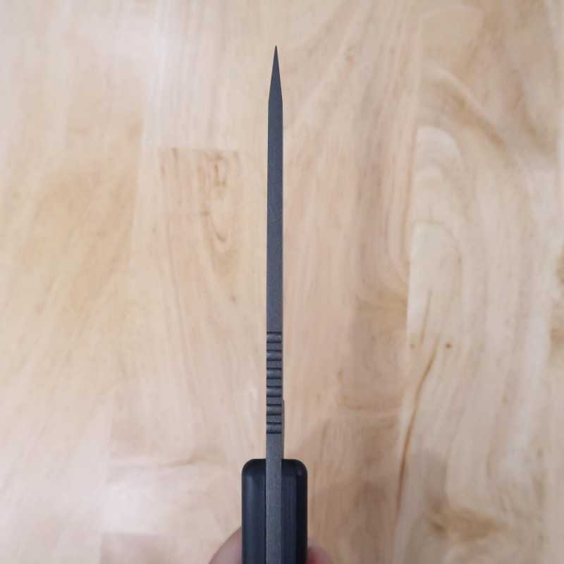 TURQ GEAR System-M Wolf Tanto, acier Sleipner, G10, Cerakote, Tungsten Grey (110mm) Couleur : - Gris