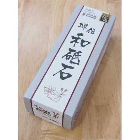 NANIWA SAKAIDEN pierre à aiguiser japonaise grain 1000, épaisse