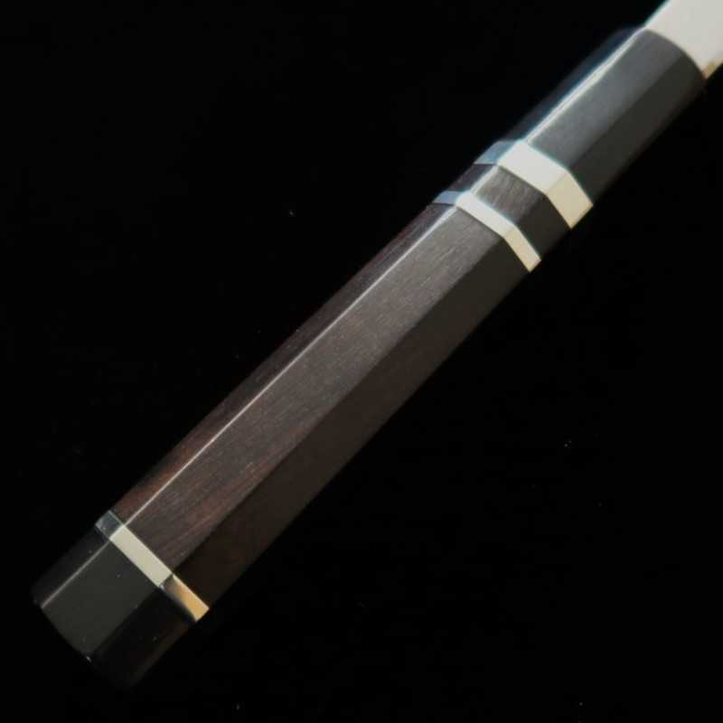 Yanagiba MIURA Inox Ginsan Chinagashi cabo de ébano e bainha de magnólia (300mm)