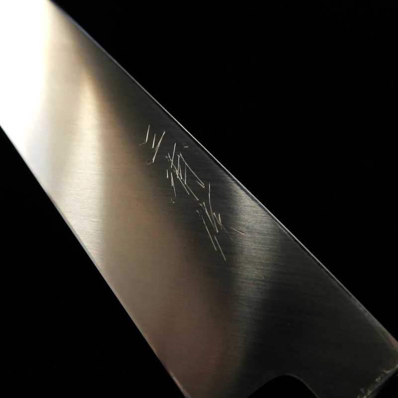 Yanagiba MIURA Inox Ginsan Chinagashi cabo de ébano e bainha de magnólia (300mm)