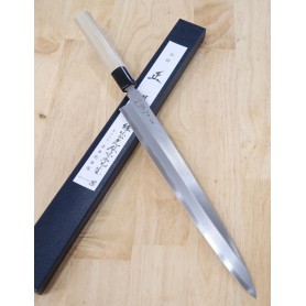 Japanese knife yanagiba MASAMOTO SOHONTEN Carbon blue steel Aoko Size:24/27/30cm
