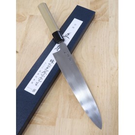 Japanese chef knife wagyuto MASAMOTO SOHONTEN honkasumi Size:24/27cm