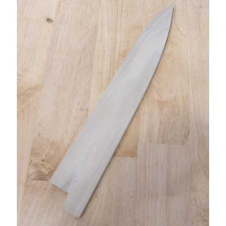 Wood sheath (Saya) for Sujihiki (Slicer) Knife - Size:24/27cm