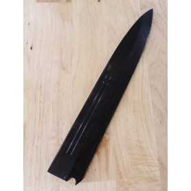 Ebony Wood Sheath (Saya) for Yanagiba Knife - Size: 30cm