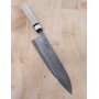 Japanese chef knife gyuto- TERUYASU FUJIWARA - Nashiji- Size: 18/21cm