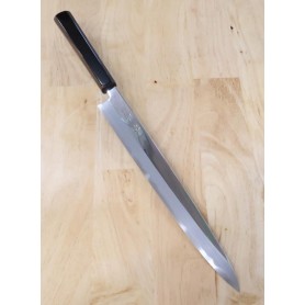 Japanese Yanagiba Knife - KAGEKIYO - Urushi Kuroro Serie - Carbon Blue Steel No.1 - Size: 30cm