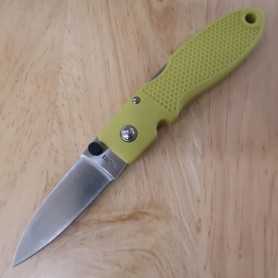 Japanese knife - Moki Knife - TP-921 / a2 - Coup Mustard Yellow - AUS-8 - Size:6.3cm
