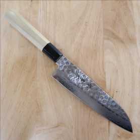 Japanese Santoku Knife- SAKAI TAKAYUKI - 45 layers Damascus Stainless - Size: 18cm