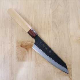 Japanese Santoku Kengata Knife - SAKAI TAKAYUKI - Aogami Super - Size: 16cm