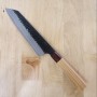 Japanese Chef Kengata Knife - SAKAI TAKAYUKI - Aogami Super - Size: 19cm