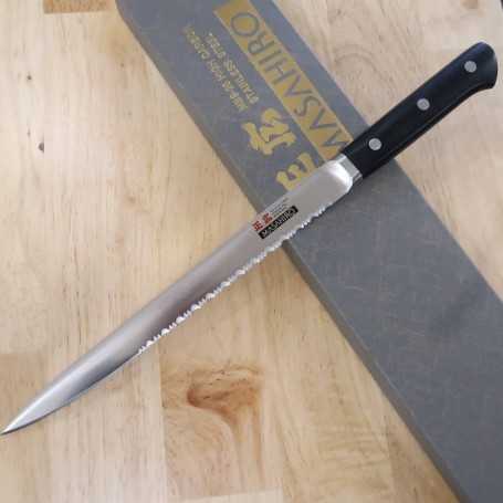 Slicer for prosciutto - single bevel MASAHIRO Stainless Size: 23.5cm