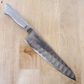 Japanese chef Knife gyuto - GLESTAIN - Stainless handle Sizes: 21/24/27/30/33cm