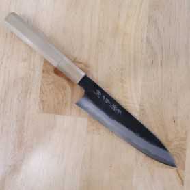 Japanese Petty Knife - MIURA - Carbon White 1 Serie - Black Finish - Size: 15cm