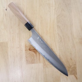 Japanese Gyuto Chef Knife - YOSHIMI KATO - Super Aogami Nashiji Serie - Size: 21cm