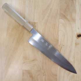 Japanese chef knife gyuto - MIURA - Itadaki Series - Yoshikazu Tanaka - white steel 2 -shinogi - Size:21/24cm