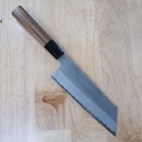 Japanese Kiritsuke Nakiri knife - NIGARA - Polished Tsutime - Super Bule steel - Size: 18cm