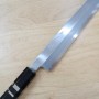 Japanese Yanagiba Knife - MIURA - Itadaki Series - Aogami Super - Ebony wood handle - Size:30cm