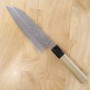 Japanese santoku knife MIURA Stainless AUS10 damascus Size:16,5cm