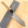 Japanese bunka knife - NIGARA - Migaki Tsuchime - SG2 - Size: 18cm