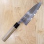 Japanese deba knife MASAMOTO SOHONTEN Carbon white steel honkasumi Size:15/16.5/18/19.5/21cm