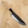 Japanese Naginata Kitchen Knife - IKENAMI HAMONO - White steel 1 - Stainless clad Sizes 18cm