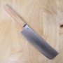 Japanese Nakiri Knife - SHIZU HAMONO - Yuri series - Stainless steel - Size: 16.5cm