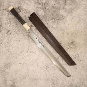Japanese Sakimaru Takobiki Knife -SUISIN- Tanryu -white 1 damascus Size:30/33cm