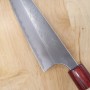 Japanese chef Knife gyuto - MASAKAGE - Stainclad carbon white 2 - Yuki Series - Size:21cm