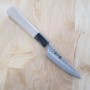 Japanese petty knife MIURA Stainless AUS10 damascus Size:8cm