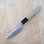 Japanese petty knife MIURA Stainless AUS10 damascus Size:8cm