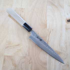 Japanese Petty knife MIURA Stainless AUS10 damascus Size:13.5/15cm
