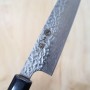 Japanese Petty knife MIURA Stainless AUS10 damascus Size:13.5/15cm