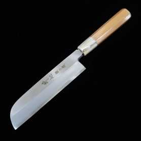 Japanese knife kamagata usuba for left handed SUISIN - Stainless ginsan - Size: 18cm