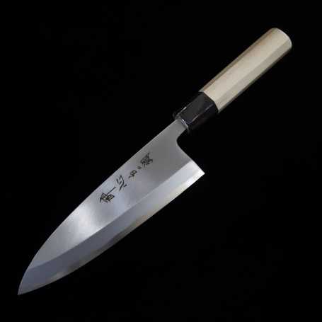 Japanese knife deba for left handed SUISIN - Shirogami - Size:15/16,5/18cm