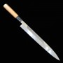 Japanese Yanagiba Knife - SUISIN - Stainless Steel Honyaki Serie - Mirrored Finish - Sizes: 24 / 27 / 30cm