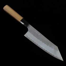 Japanese bunka knife - NIGARA - Migaki Tsuchime - Aogami super - Size: 18cm