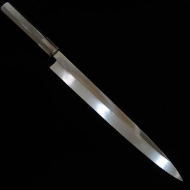 Japanese Yanagiba Knife - SUISIN - Shirogami 2 - Mizu Honyaki - Yoshikazu Ikeda Size:30cm