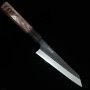 Japanese honesuki knife - NIGARA - SG2 stainless steel - Kurouchi tsuchime - Wenge wood handle - Size:17cm
