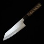 Japanese Bunka knife - NIGARA - Stainless SG2 - Migaki Tsuchime - wenge handle - Size:18cm