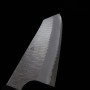 Japanese Bunka knife - NIGARA - Stainless SG2 - Migaki Tsuchime - wenge handle - Size:18cm