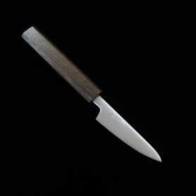 Japanese paring Knife - MIURA - Aogami Super series - Super Blue steel - Oak Handle - Size: 8cm