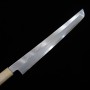 Japanese Sakimaru Yanagiba Knife - MIURA - Obidama Series - Shirogami 2 - Size: 27/30cm