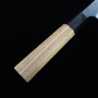 Japanese boning honesuki knife - NIGARA - Kurouchi Tsuchime - SG2 - Size: 15cm