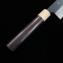 JAPANESE Kiritsuke KNIFE - MIURA - AOGAMI SUPER - BLACK FINISH - SIZE: 21/24CM