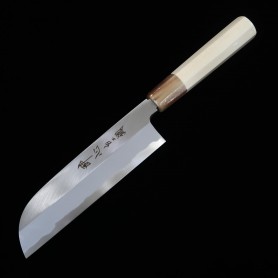 Japanese knife kamagata usuba for left handed SUISIN - Shirogami 2 - Size:18/21cm