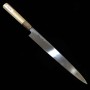 Japanese Yanagiba Knife for left handed- SUISIN - Shirogami 2 - Sizes: 24/27/30cm